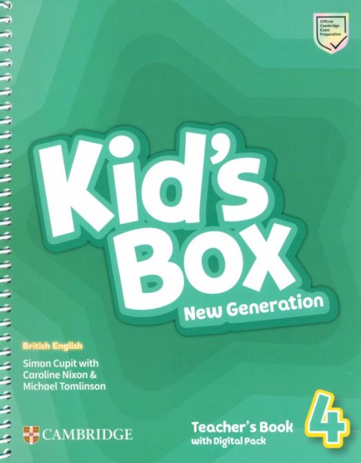 Kid's Box New Generation 4 Teacher's Book with Digital Pack Книга для учителя с онлайн кодом - 1