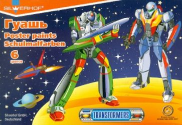 Краски гуашь 6 цветов "Transformers" (962012-06) Краски гуашь 6 цветов "Transformers" (962012-06)