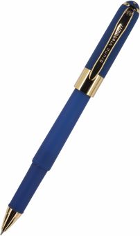 Ручка шариковая Monaco, синяя, темно-синий корпус