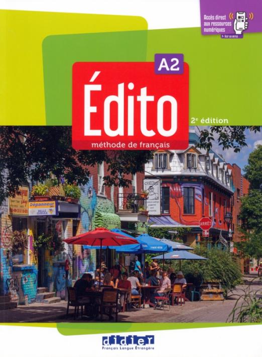 Edito A2 2e Edition Livre  didierfle app Учебник - 1