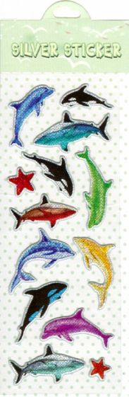 Наклейки детские, в ассортименте (Silver made sticker) Наклейки детские, в ассортименте (Silver made sticker)