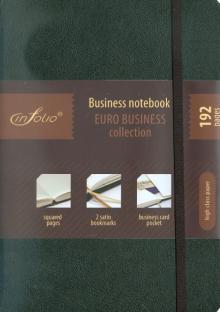 Бизнес-тетрадь In Folio "Euro business" (black) (1005) Бизнес-тетрадь In Folio "Euro business" (black) (1005)