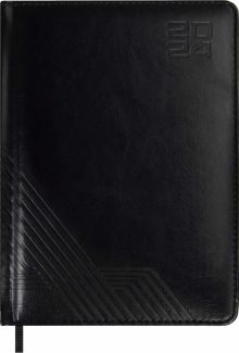 Ежедневник датированный на 2024 год Сариф, черный, А6+, 176 листов