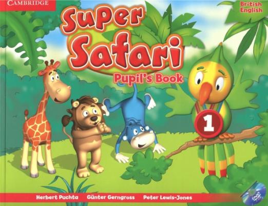 Super Safari 1 Pupil's Book + DVD / Учебник + DVD - 1