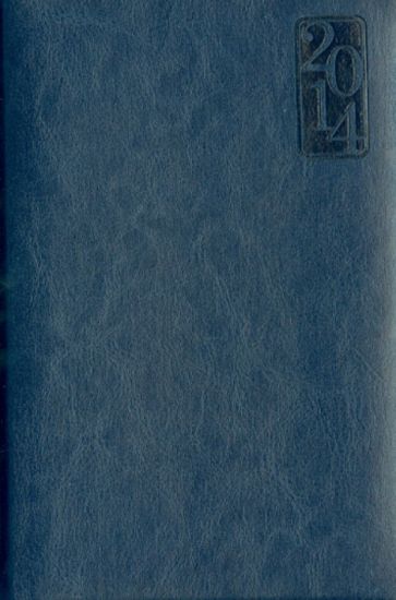 Датированный ежедневник на 2014 год "Сариф". Синий. А5 (29960) Датированный ежедневник на 2014 год "Сариф". Синий. А5 (29960)