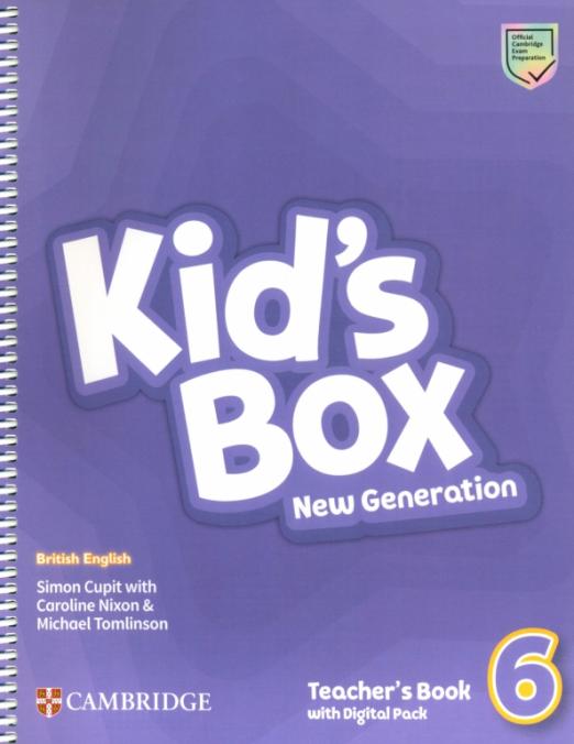 Kid's Box New Generation 6 Teacher's Book with Digital Pack Книга для учителя с онлайн кодом - 1