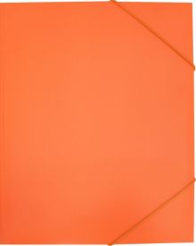 Папка на резинке А4 "Neon" оранжевая (DNE510OR)