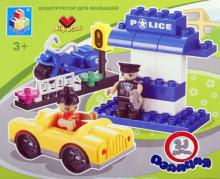Конструктор Big Brick "Полиция" 21 деталь (Т53534) Конструктор Big Brick "Полиция" 21 деталь (Т53534)