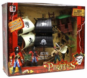 Игровой набор "Пираты" с фигурками (43720) Игровой набор "Пираты" с фигурками (43720)