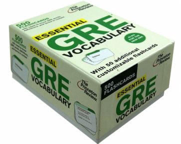 Essential GRE Vocabulary. 500 flashcards обложка книги Essential GRE Vocabulary. 500 flashcards обложка книги