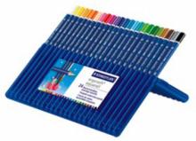 Карандаши акварельные трехгранные Ergosoft, 24 цвета (156SB24) Карандаши акварельные трехгранные Ergosoft, 24 цвета (156SB24)
