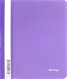 Папка-скоросшиватель (А5, 180 мкм, фиолетовая) (ASp_05107)