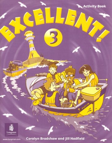Bradshaw, Hadfield - Excellent! 3. Activity Book обложка книги Bradshaw, Hadfield - Excellent! 3. Activity Book обложка книги