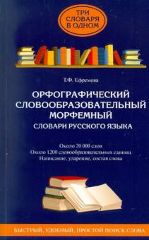 Орфографический. Словообразовательный. Морфемный. Словари русского языка. Около 20 000 слов