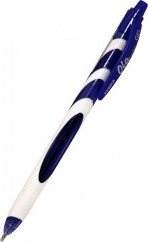 Ручка гелевая автоматическая "Zebra OLA" (синяя)