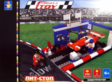 Конструктор "Формула 1toy. Пит-стоп" 300 деталей (Т52469) Конструктор "Формула 1toy. Пит-стоп" 300 деталей (Т52469)