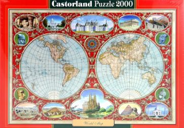Puzzle-2000. "Карта мира" (C-200337-NEW) Puzzle-2000. "Карта мира" (C-200337-NEW)