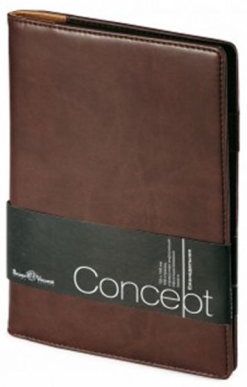 Еженедельник недатированный "Concept" (А5, коричневый) (3-322/197) Еженедельник недатированный "Concept" (А5, коричневый) (3-322/197)