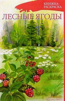 Лесные ягоды/раскраска обложка книги Лесные ягоды/раскраска обложка книги