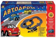 Автодром 405см (3 эстакады, пульт с реостат) (Т80440) Автодром 405см (3 эстакады, пульт с реостат) (Т80440)