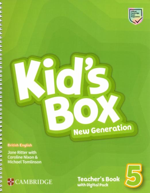 Kid's Box New Generation 5 Teacher's Book with Digital Pack Книга для учителя с онлайн кодом - 1