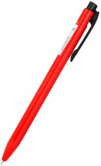 Ручка шариковая автоматическая, красная