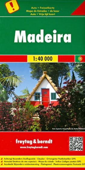 Мадейра. Карта. Madeira 1:40 000 обложка книги Мадейра. Карта. Madeira 1:40 000 обложка книги