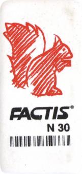 Ластик FACTIS N 30 50х24х10мм (CNFN30)