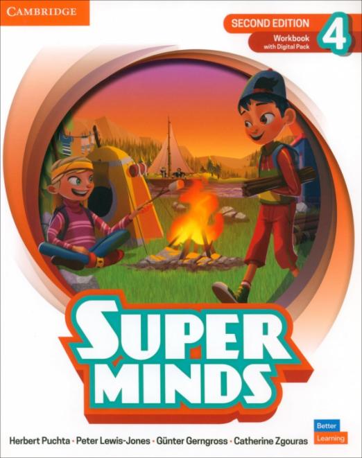 Super Minds (2nd Edition) 4 Workbook + Digital Pack / Рабочая тетрадь + онлайн-код - 1
