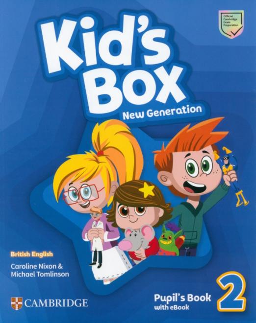Kid's Box New Generation 2 Pupil's Book with eBook Учебник с электронной версией - 1