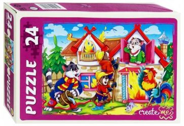MAXI Puzzle-24 "Кошкин дом" (ПУ24-0605) MAXI Puzzle-24 "Кошкин дом" (ПУ24-0605)
