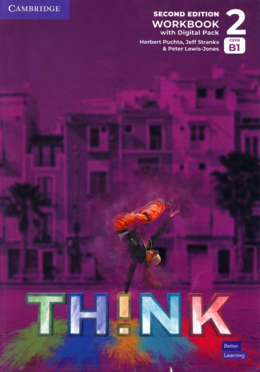 Think Second Edition 2 Workbook with Digital Pack  Рабочая тетрадь с онлайн кодом - 1