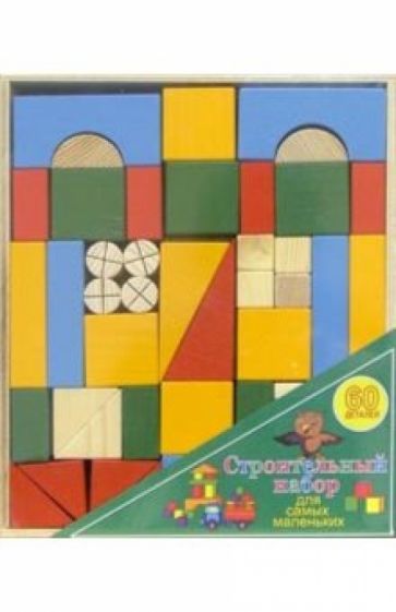 Строительный набор 60 деталей/СЦ2301 обложка книги Строительный набор 60 деталей/СЦ2301 обложка книги