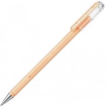 Ручка гелевая 0.8 мм "Hybrid Milky" пастельный оранжевый (K108-PF)