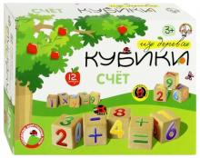 Кубики деревянные "Счет" (01715) Кубики деревянные "Счет" (01715)