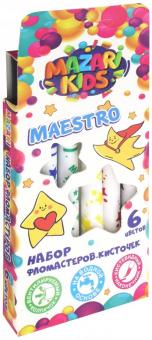 Фломастеры-кисти "Maestro" (6 цветов) (M-5068- 6)