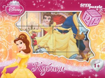Кубики 12 штук Дисней "Бэль" (87151) Кубики 12 штук Дисней "Бэль" (87151)