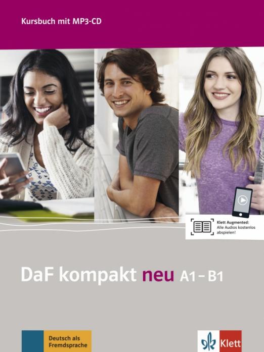 DaF kompakt neu A1-B1 Kursbuch mit MP3-CD / Учебник + Mp3 - 1