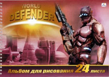 Альбом для рисования "Кибер-воины" 24 листа (АП24386) Альбом для рисования "Кибер-воины" 24 листа (АП24386)