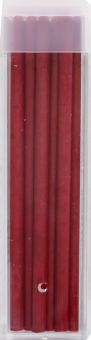 Стержни цветные для цанговых карандашей Polycolor 4240/132, карминовый красный, 6 штук