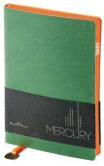 Ежедневник недатированный "Mercury" (А5, зеленый) (3-435/03) Ежедневник недатированный "Mercury" (А5, зеленый) (3-435/03)