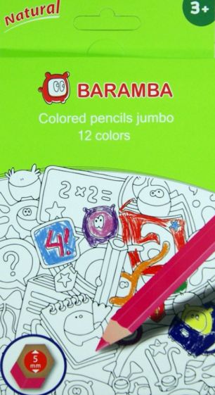 Карандаши 12 цветов утолщенные (B33340/Р) Карандаши 12 цветов утолщенные (B33340/Р)
