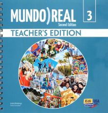 Фото Mundo Real 3. 2nd Edition. Teacher's Edition + Online access code ISBN: 9788491792628 