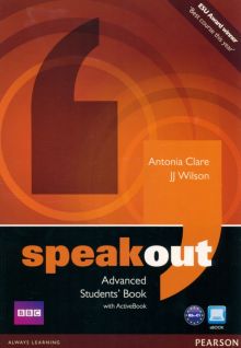 Фото Clare, Wilson: Speakout. Advanced. Students Book with DVD Active Book Multi Rom ISBN: 9781408267493 