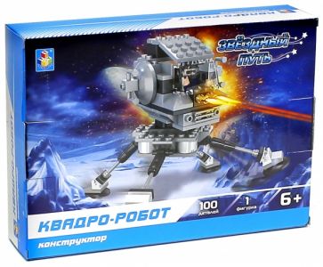 Конструктор "Квадро-робот", 100 деталей (Т57013) Конструктор "Квадро-робот", 100 деталей (Т57013)