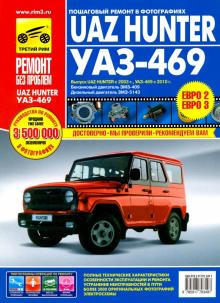 Горфин, Шульгин, Капустин, Яцук - Uaz Hunter/UAZ-469. Руководство по эксплуатации, техническому обслуживанию и ремонту обложка книги Горфин, Шульгин, Капустин, Яцук - Uaz Hunter/UAZ-469. Руководство по эксплуатации, техническому обслуживанию и ремонту обложка книги
