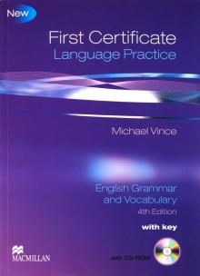 Michael Vince - FCE Language Practice. English Grammar and Vocabulary. New Edition with key ( +CD) обложка книги Michael Vince - FCE Language Practice. English Grammar and Vocabulary. New Edition with key ( +CD) обложка книги