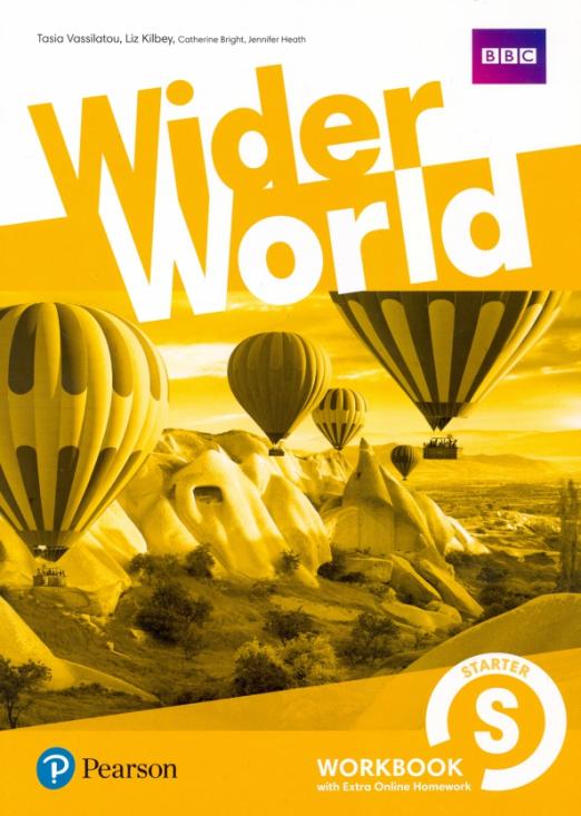 Wider World Starter Workbook  Extra Online Homework  Рабочая тетрадь  онлайнкод - 1