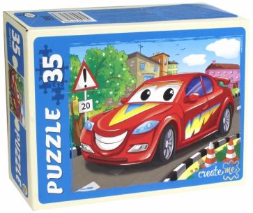 MAXI Puzzle-35 "Машинка в городе" (ПУ35-7268) MAXI Puzzle-35 "Машинка в городе" (ПУ35-7268)
