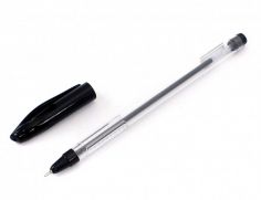 Ручки шариковые простые черные